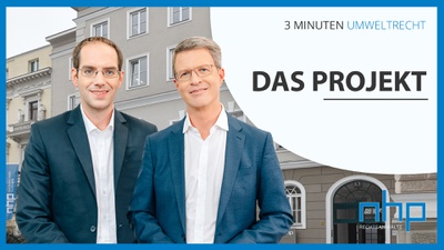 3 MINUTEN UMWELTRECHT - DAS PROJEKT