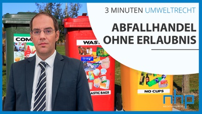 Abfallhandel ohne Erlaubnis