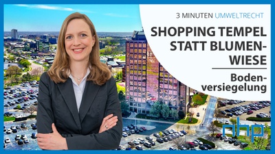 Shopping-Tempel statt Blumenwiese – Bodenversiegelung in Österreich