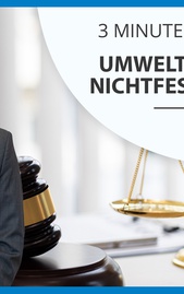 Umweltstrafrecht - Nichtfeststellungen