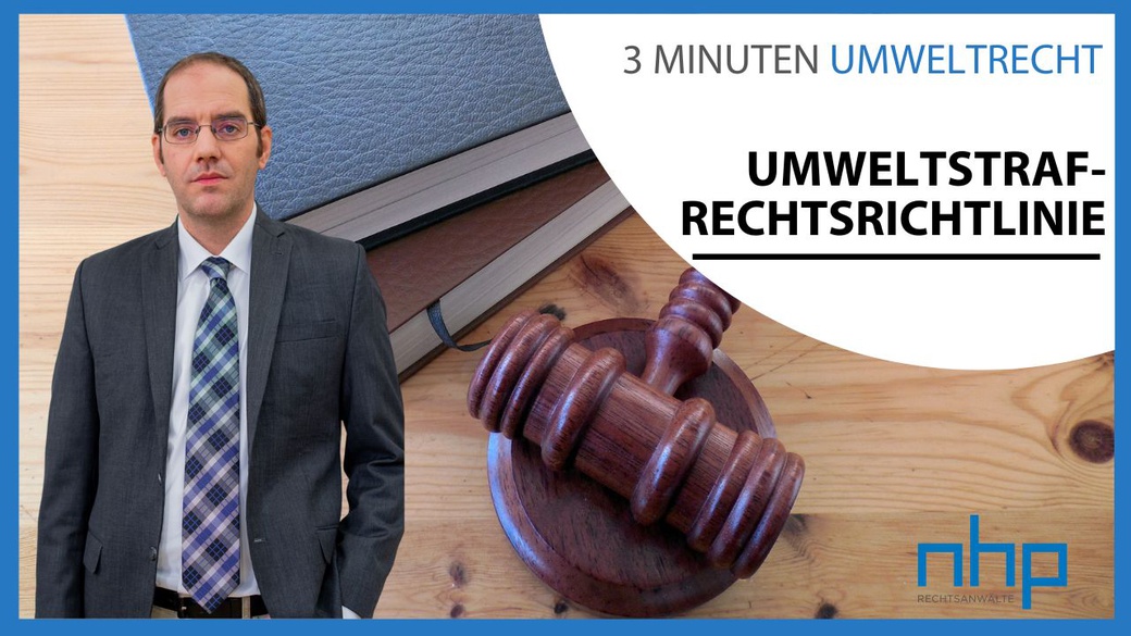 Umweltstrafrechtsrichtlinie