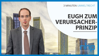 3 MINUTEN UMWELTRECHT: "EuGH zum Verursacherprinzip"