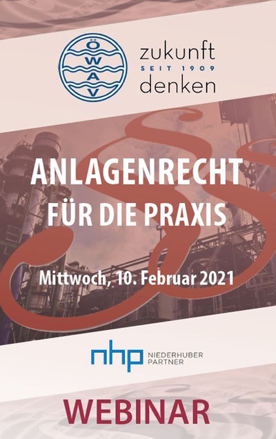 WEBINAR: Anlagenrecht für die Praxis am 10.2.2021