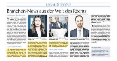 LEGAL§PEOPLE in der Presse