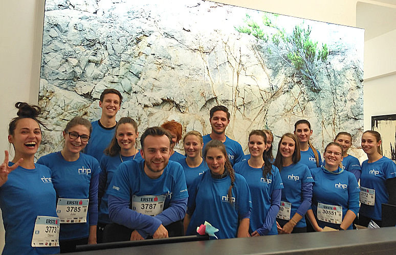 Wir waren heuer beim #nightrun in Wien dabei!